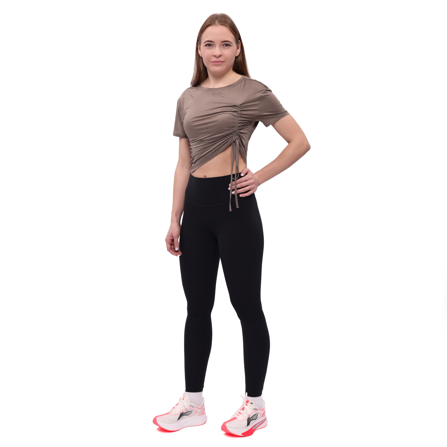 ATSV900-2 Футболка Yoga коричневый